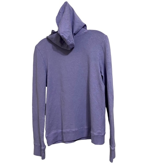New GRAMMICI Sz Sm Lilac Hoodie V-neck - Picture 1 of 7